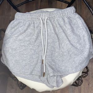 Grey pj shorts
